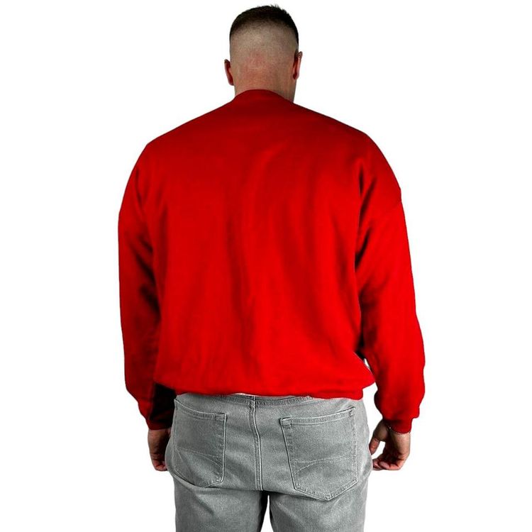 Majestic Baseball Phillies Red Long Sleeved Sweatshirt Size Mens 2XL 3