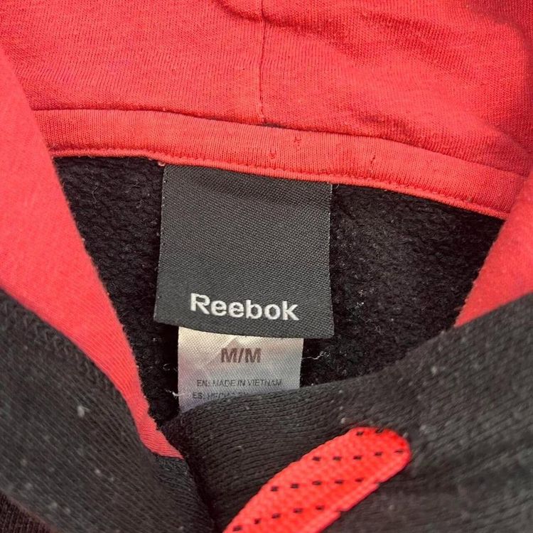 REEBOK Pink Black Full Sleeve Pullover Sweatshirt Size Womens M 3