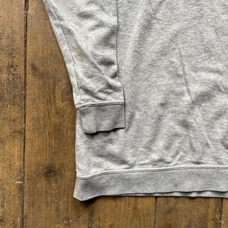Nike Hoodie Swoosh Y2K Sports Sweatshirt, Grey, Mens Medium 5