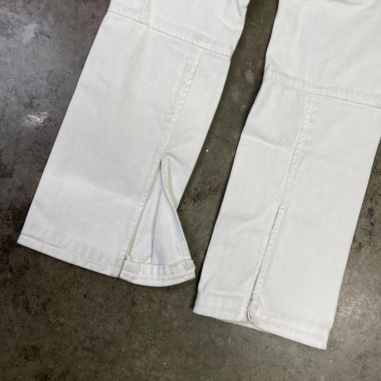 Ralph Lauren Polo Denim Jeans 90s Straight Leg Pants Trousers, White, Womens 30 image 8