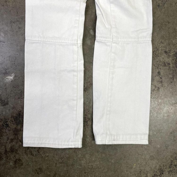 Ralph Lauren Polo Denim Jeans 90s Straight Leg Pants Trousers, White, Womens 30 image 7
