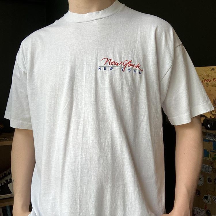 American Vintage Vintage 90s New York Embroidered Tourist Tee product image