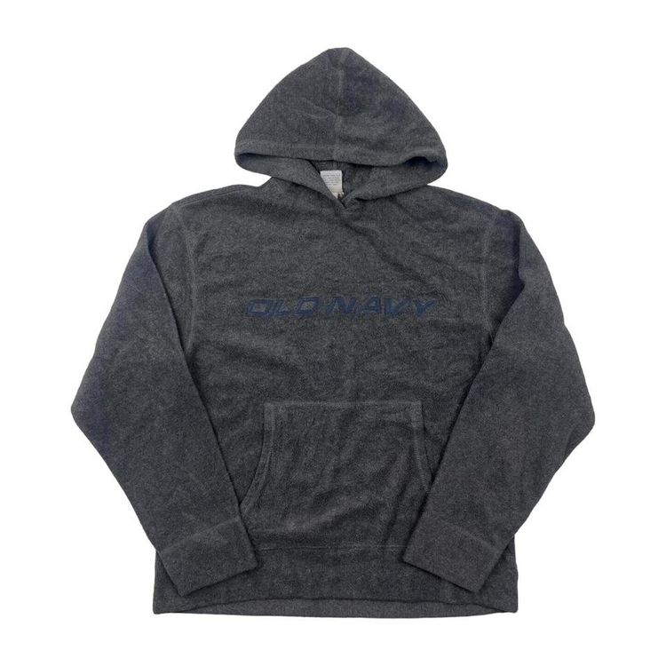 Old Navy Grey Full Sleeve Pullover Hoodie Size Mens M image 1