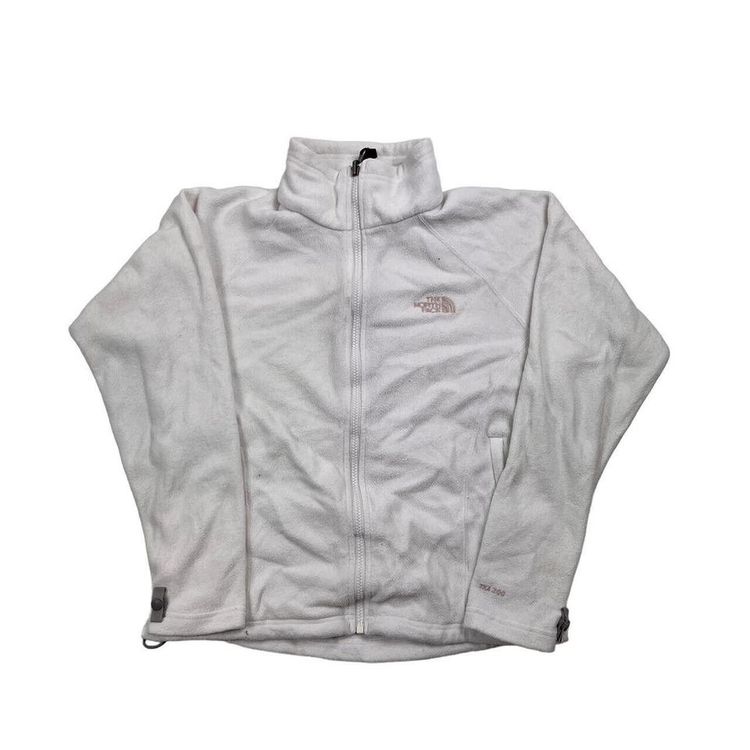 The North Face Cream Full Sleeve Full Zip Jacket Size Womens S image 1
