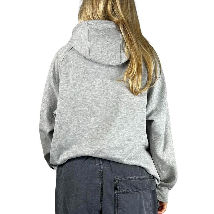 Adidas Logo Printed Grey Long Sleeved Hoodie Size Mens M image 3