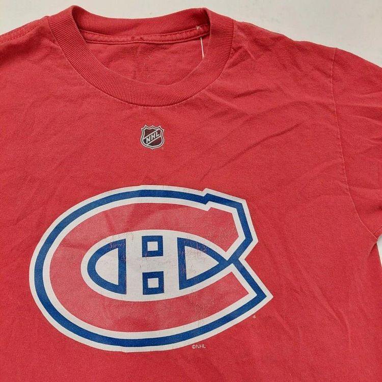 Reebok Red Short Sleeved PACIORETTY Printed T-Shirt For Mens Size XS 3