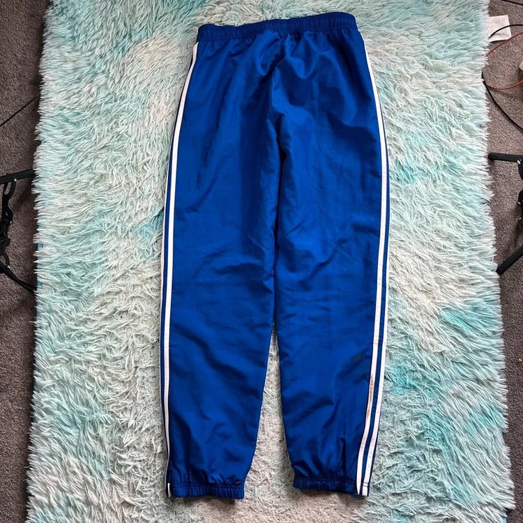 Blue Adidas Chelsea Tracksuit Bottoms - Medium image 5