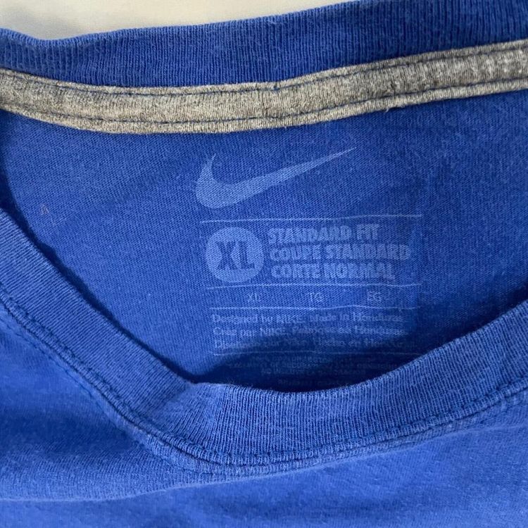 Nike Blue Short Sleeved BALL EVERY DAY Printed T-Shirt For Mens XL 2