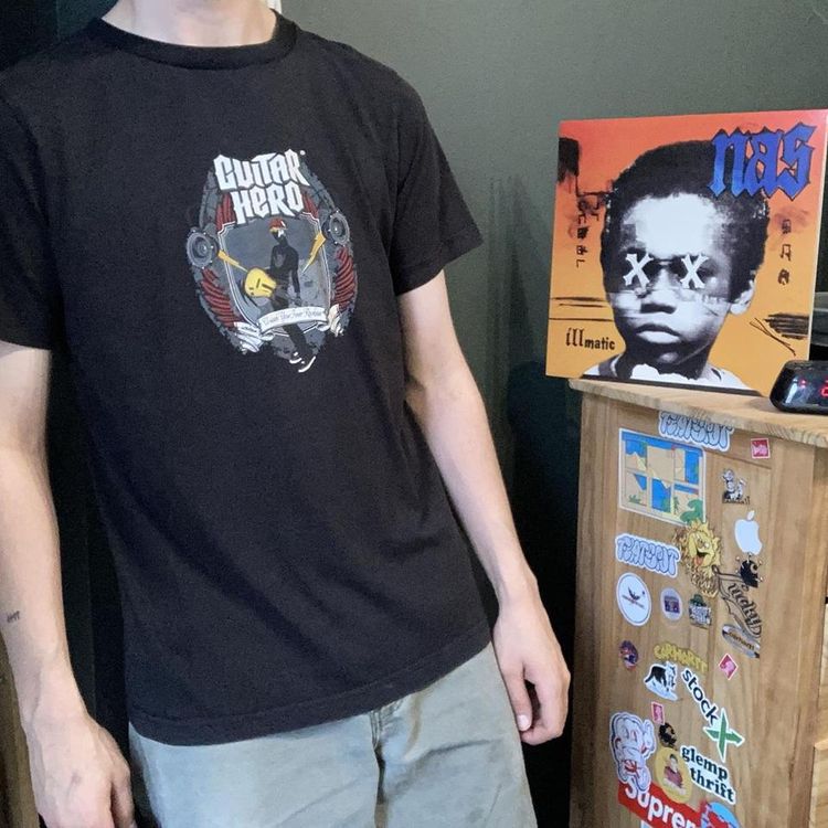 American Vintage Guitar Hero Game Promo Tee product image