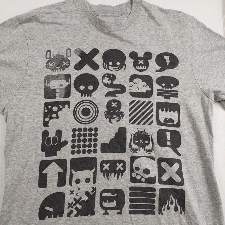 NIKE Grey Short Sleeved Graphic T-Shirt Mens S 2
