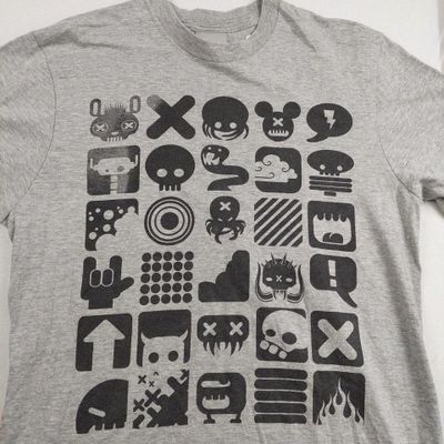 NIKE Grey Short Sleeved Graphic T-Shirt Mens S 2