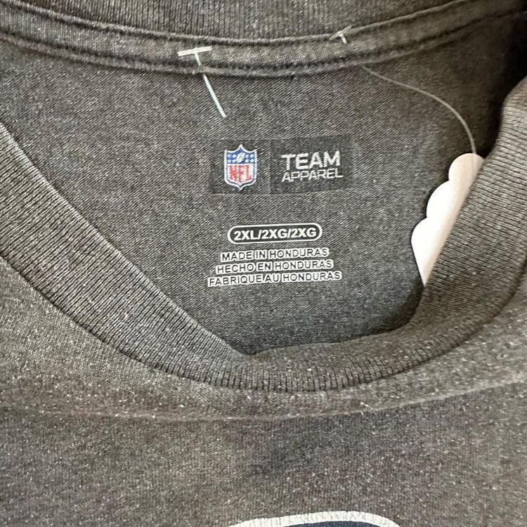NFL TEAM Apparel Short Sleeved Super Bowl Champions Printed T-shirt For Mens 2XL 2
