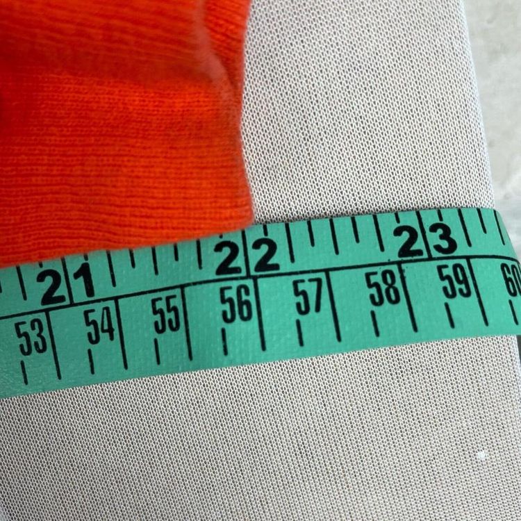 Gildan Orange long Sleeved Hyacks Football Printed Sweat shirt For Mens Size S image 5