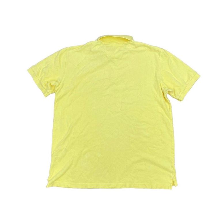 Nautica Yellow Short Sleeved Polo Top Size Mens Large L image 3