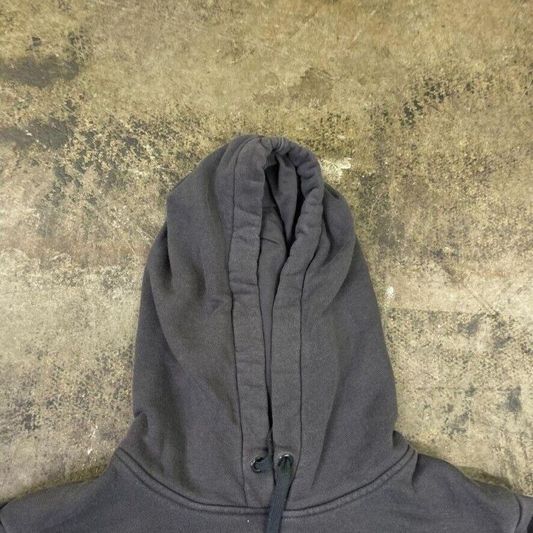 Nike Hoodie Small Swoosh Spellout Sports Sweatshirt, Grey, Womens Small 6