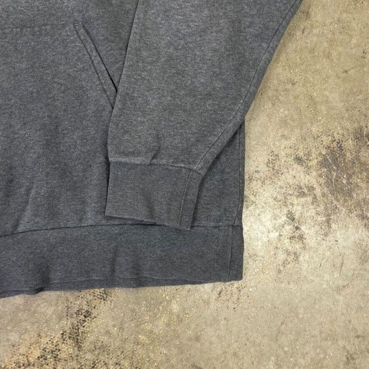 Adidas Hoodie Y2K Pullover Striped Sports Sweatshirt, Grey, Mens XL 5
