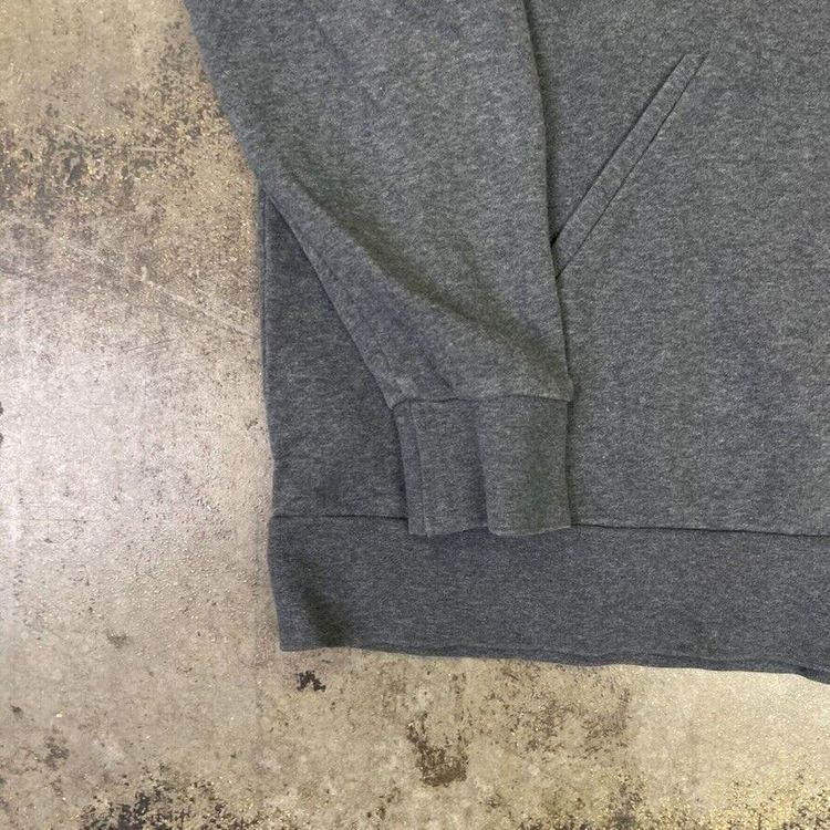 Adidas Hoodie Y2K Pullover Striped Sports Sweatshirt, Grey, Mens XL 6