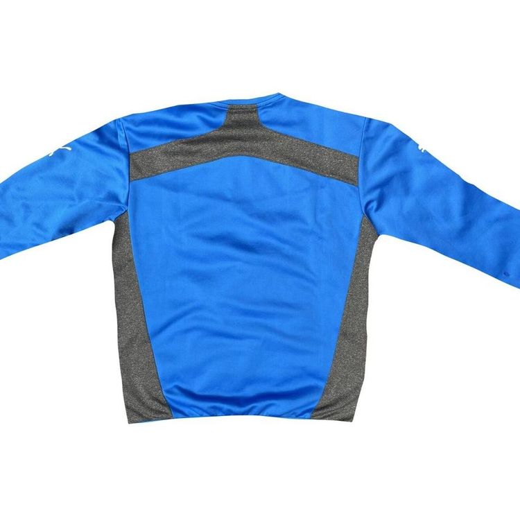 Puma Blue Grey Sports Sweatshirt Size Mens Medium image 2