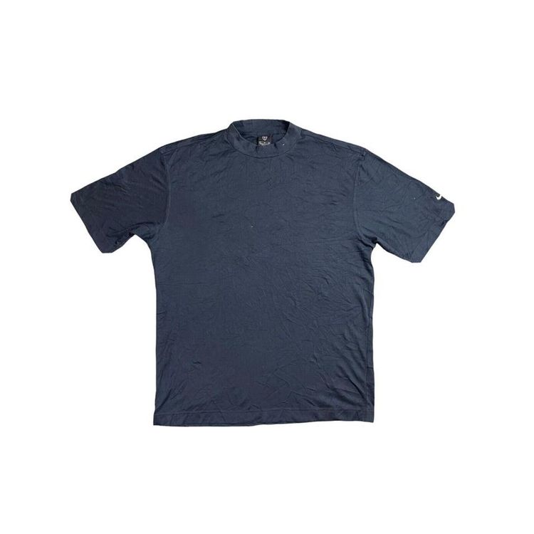Nike Nike Blue White Embroidered Short Sleeved T-shirt Size Mens Medium product image