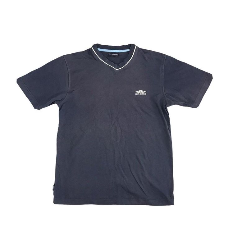 Umbro Blue White T-shirt Size Mens Small