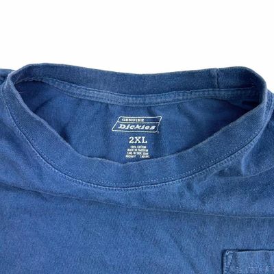 DICKIES Blue Full Sleeve Pullover Jumper Size Mens XXL 3