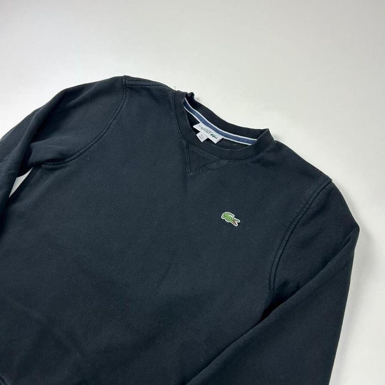 Lacoste Black Long Sleeved Sweatshirt Size Mens S image 2