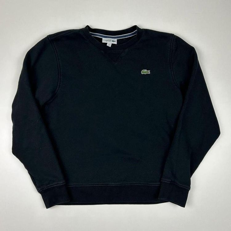 Lacoste Black Long Sleeved Sweatshirt Size Mens S image 1