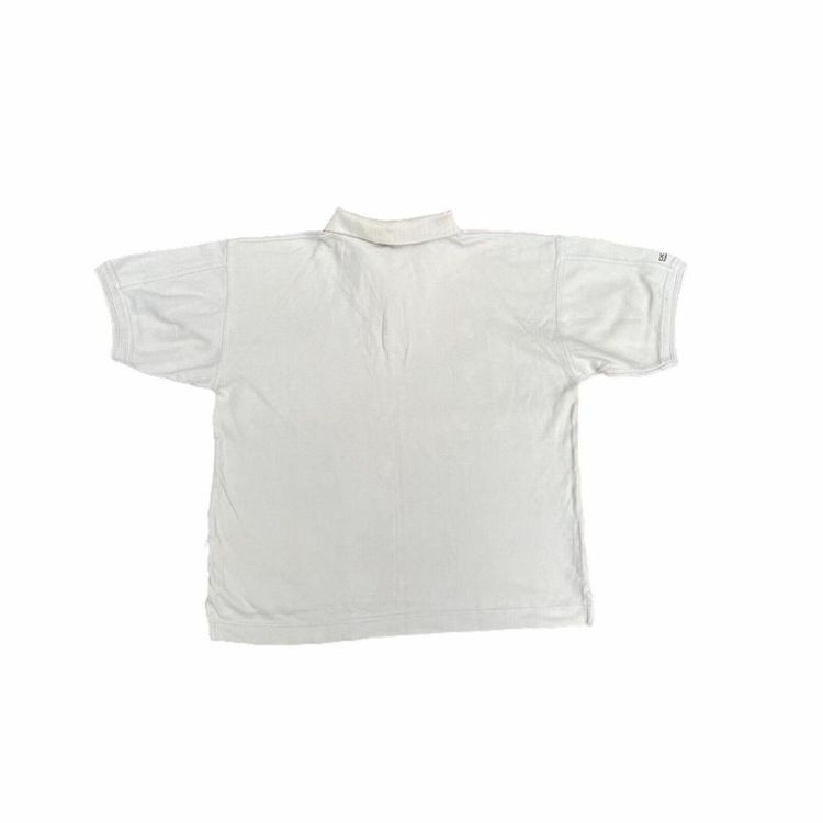 Donnay Beige Short Sleeved Polo Shirt Size Mens Oversized USA Large image 2