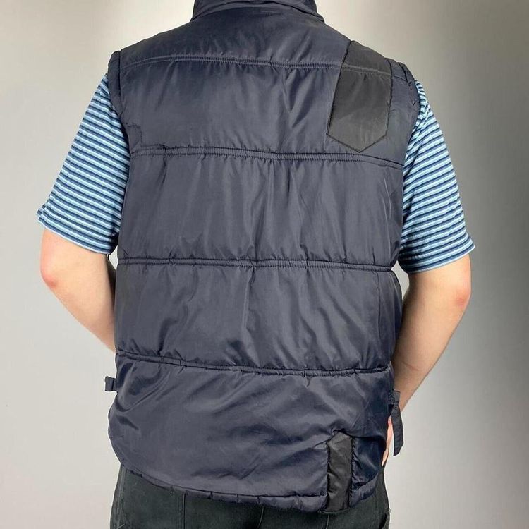 NIKE Black Sleeveless Full Zip Gilet Size Mens L 3