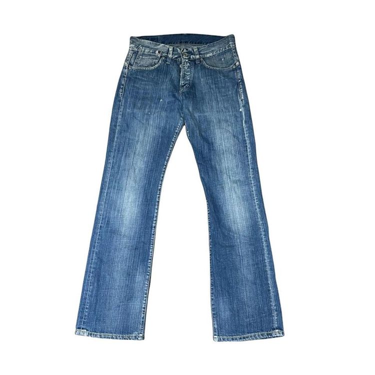 G-star Raw Medium Wash Blue Distressed Denim Jeans Size 32W 31L