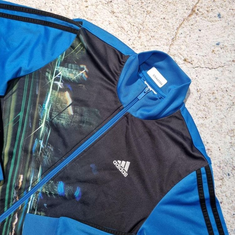 Adidas TRACK JACKET FIREBIRD RETRO - Blue - Size S 2