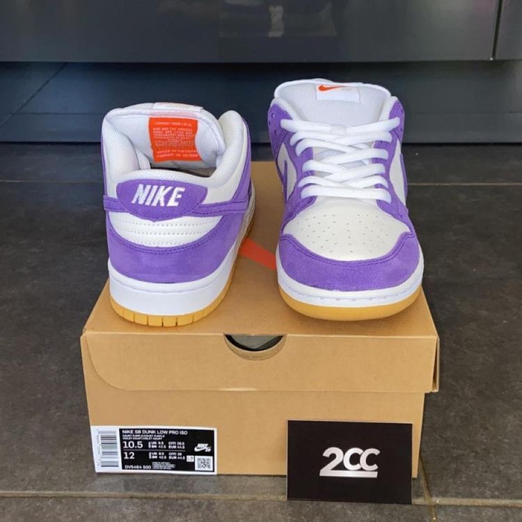 - Nike SB Dunk Low Pro ISO Orange Label Court Purple image 3