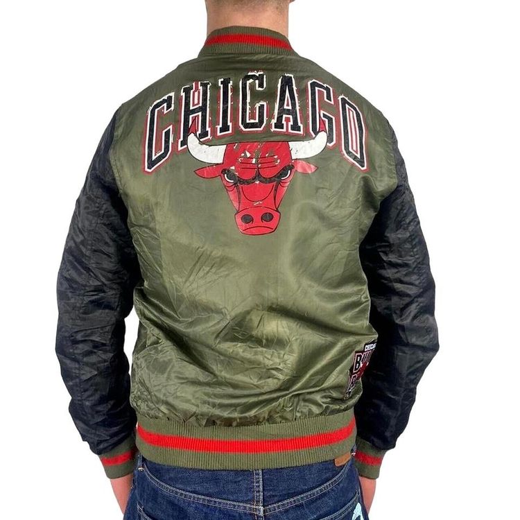 NBA Green Full Zip Jacket Size Mens M image 3