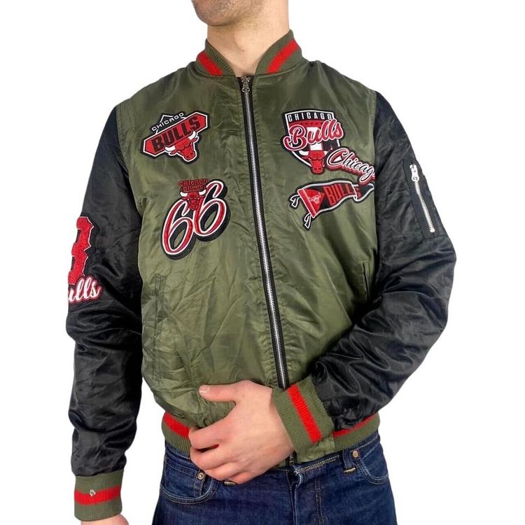 NBA Green Full Zip Jacket Size Mens M image 2