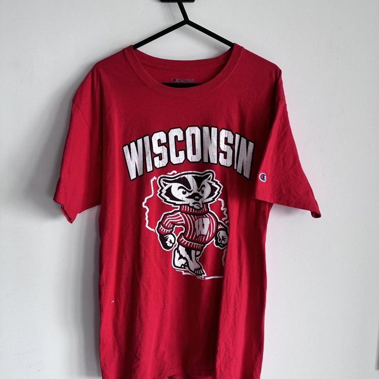 Vintage champion Wisconsin T-shirt
