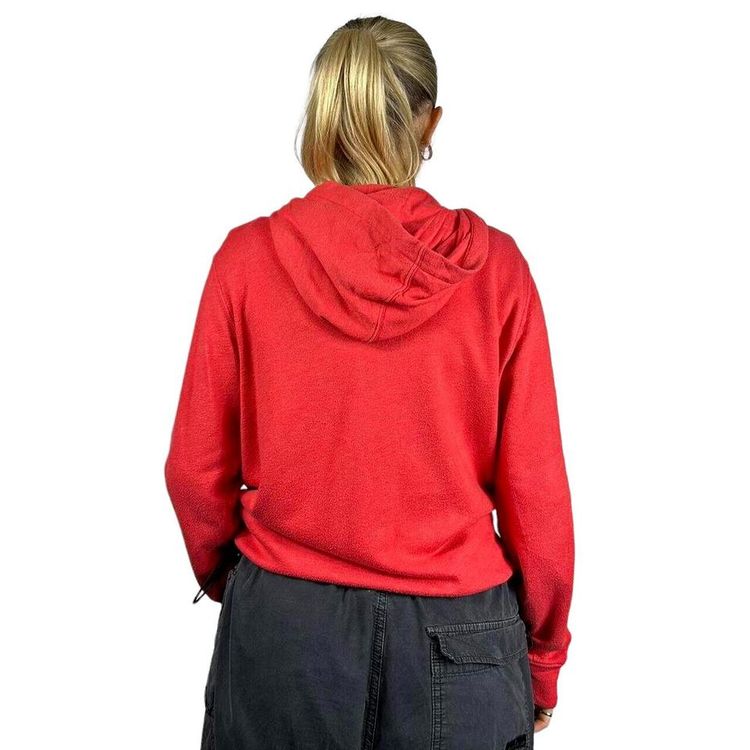 POLO RALPH LAUREN Red Long Sleeved Full Zip Sweater Size Womens L image 3