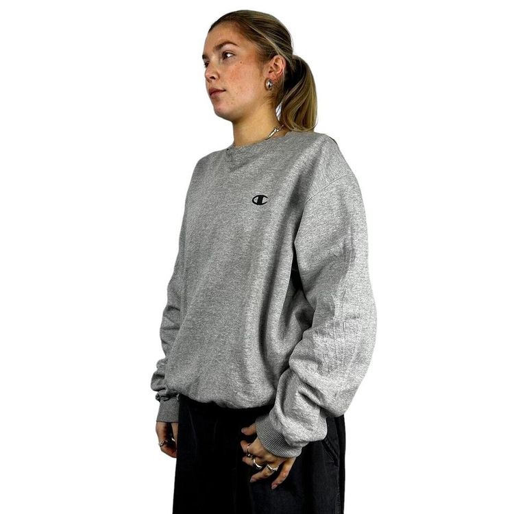 CHAMPION Grey Long Sleeved Sweater Size Mens M