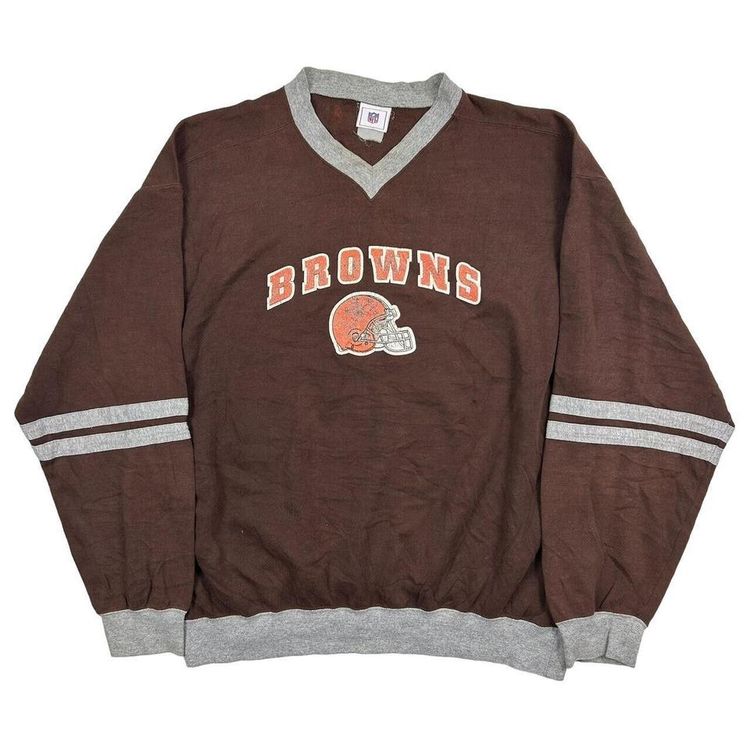 NFL Browns Full Sleeved Pullover Jumper Size M