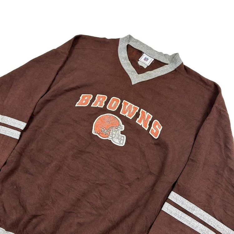 NFL Browns Full Sleeved Pullover Jumper Size M 4