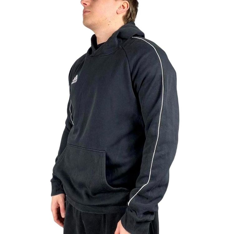 Adidas Black Long Sleeved Pullover Sweatshirt Size Mens M image 1