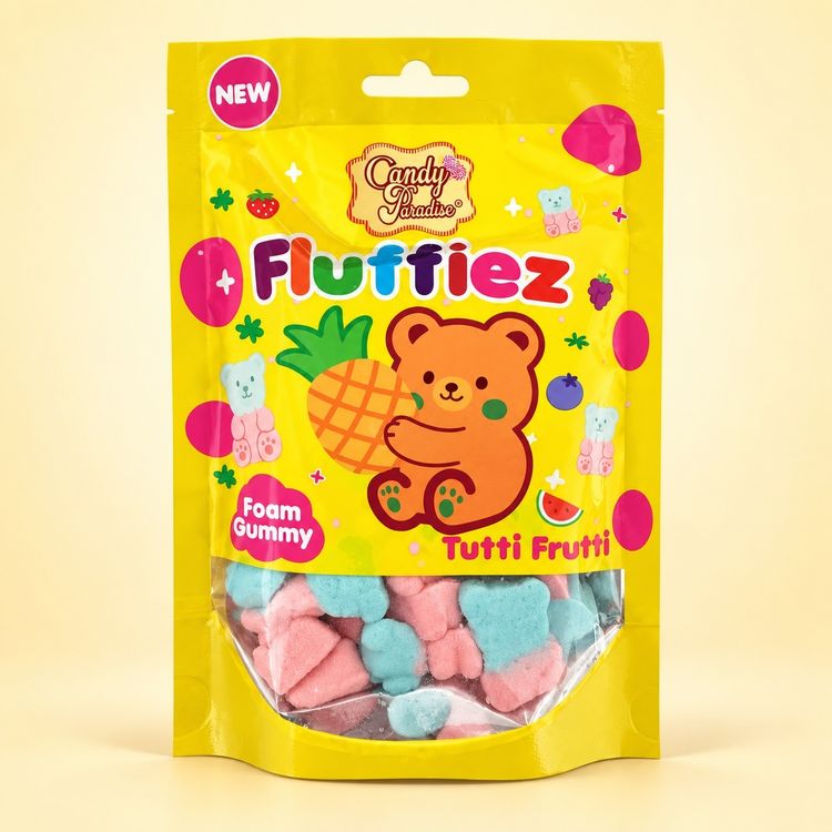 Candy Paradise Fluffiez Foam Gummy Tutti Frutti