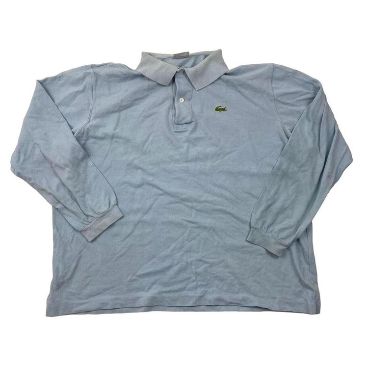 Lacoste Mens Blue Full Sleeved Pullover POLO-shirts Size Mens XL image 1