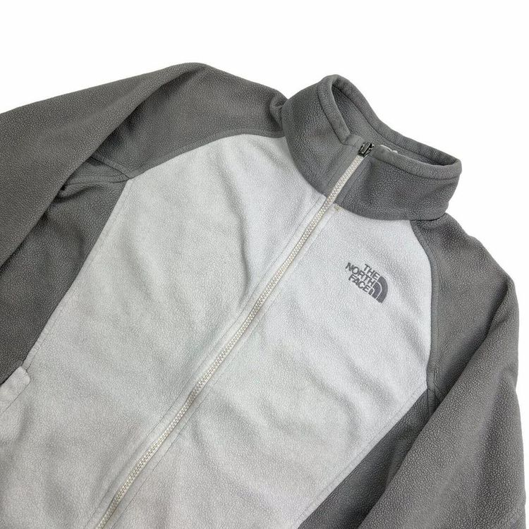 The North Face White Grey Long Sleeved Jumper Size Womens L 2