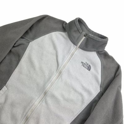 The North Face White Grey Long Sleeved Jumper Size Womens L 2
