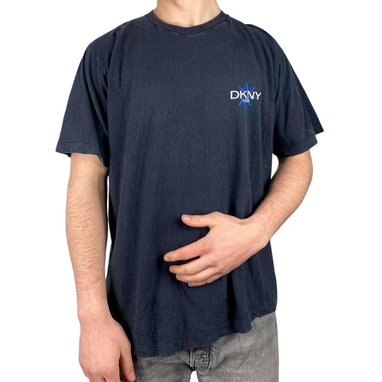 Dkny Blue Long sleeved T-shirt Size Men M image 2
