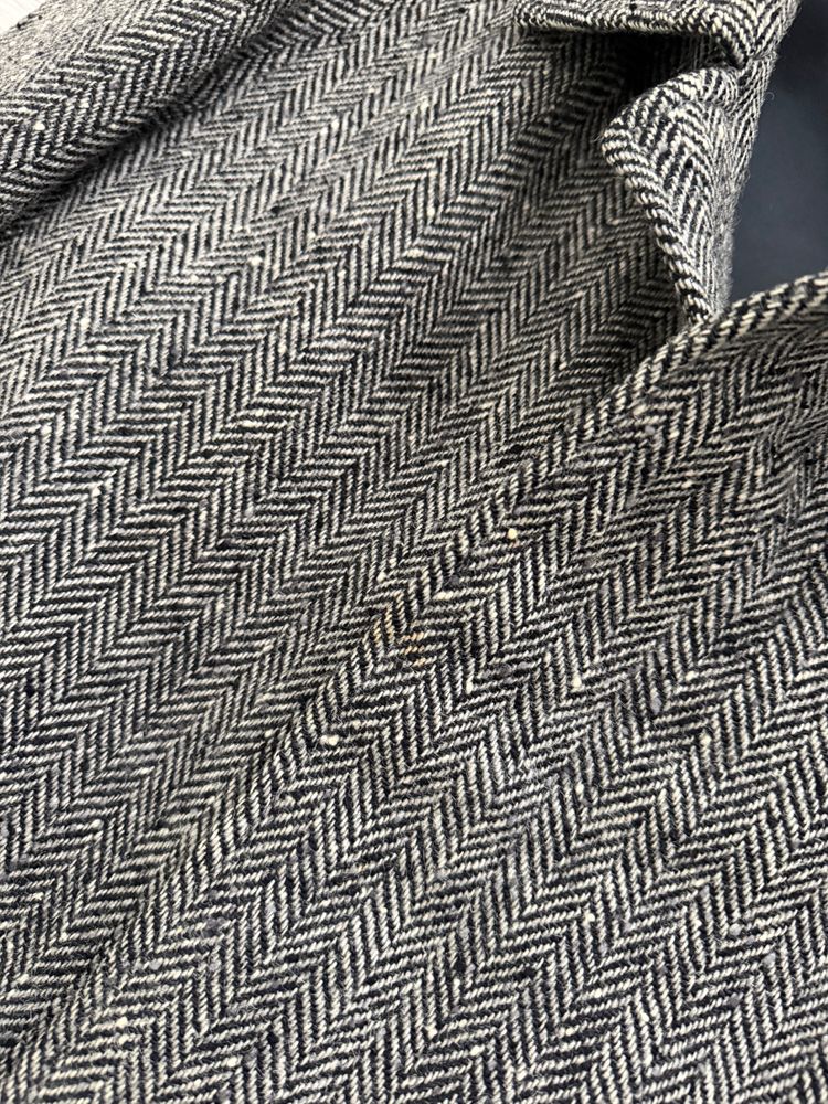 Marcel Lassance 1990s Herringbone Wool Belted Coat - Size S image 15