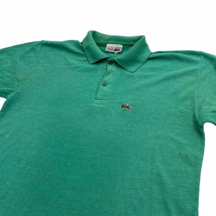 Lacoste Green Short Sleeved Pullover Polo Shirt Size Mens M imagen 3