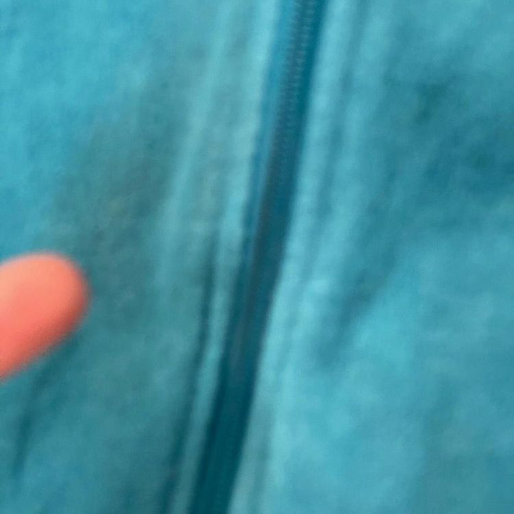 Columbia Blue Long Sleeved Full Zip Fleece Jacket For Mens Size XS image 4