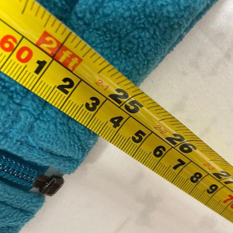 Columbia Blue Long Sleeved Full Zip Fleece Jacket For Mens Size XS image 6