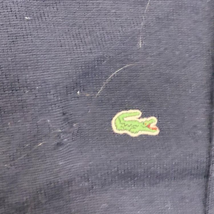 Lacoste Navy Blue Long Sleeved Pullover Sweatshirt For Mens Size XS image 2